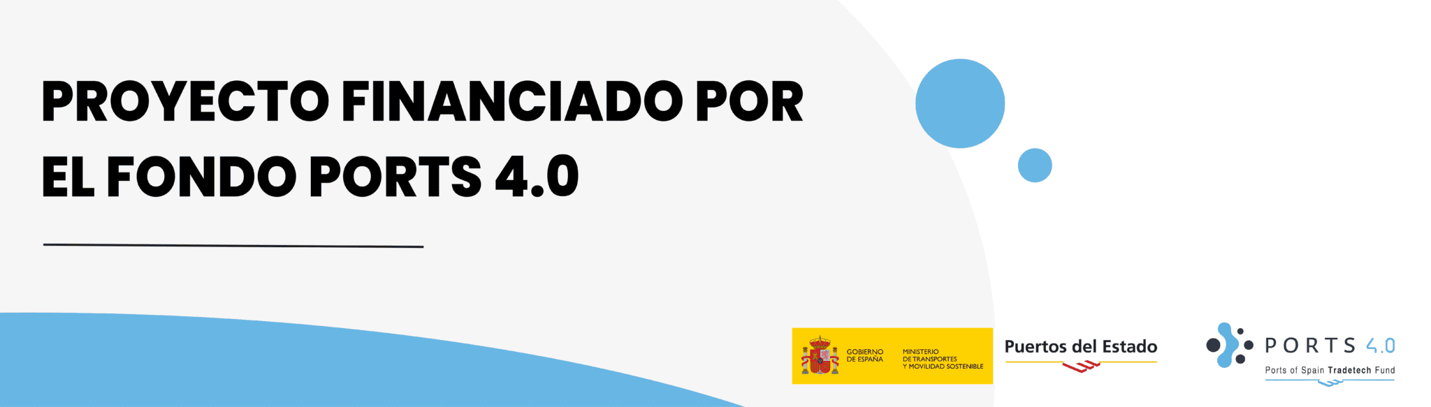 Logotipo Fondo Ports 4.0.